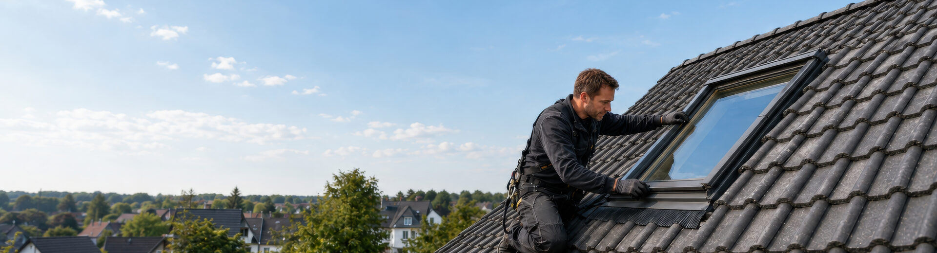 VELUX-Dachfenster-Wartung